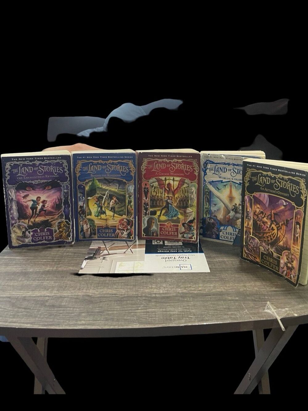 The Land of Stories Book Set by Chris Colfer - 5 Paperback Books
